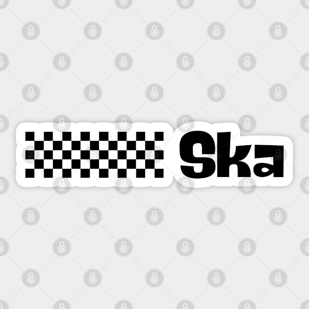 Ska Sticker by Timeless Chaos